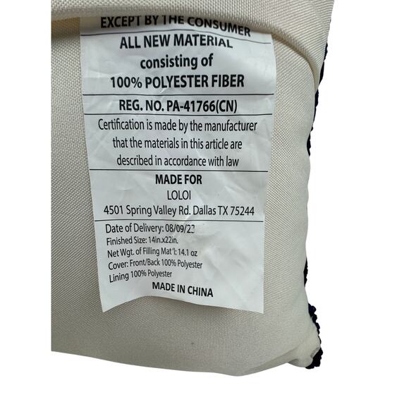 Loloi Cottagecore Grandmacore Floral Textured Knit Decorative Throw Pillow - Picture 9 of 10